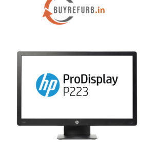 HP ProDisplay 22-Inch LCD Refurbished Monitor - Full HD with VA Panel , Display Port, VGA, DVI Ports (Black)