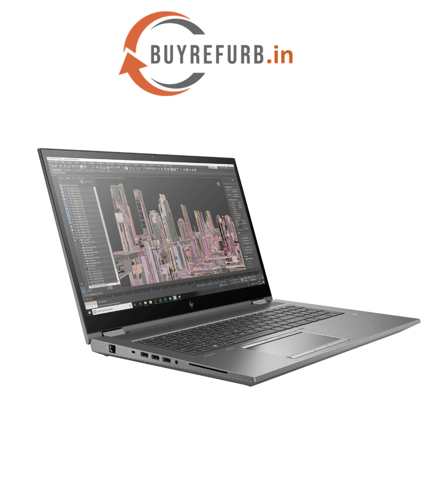 HP ZBook Fury 17 G7 17.3-Inch Refurbished Laptop (10th Gen Core/i7